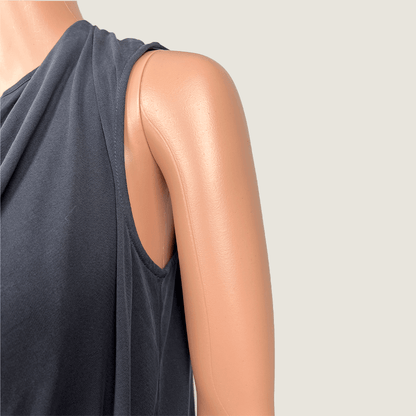 Saba Sleeveless Drape Dress Sleeve Detail