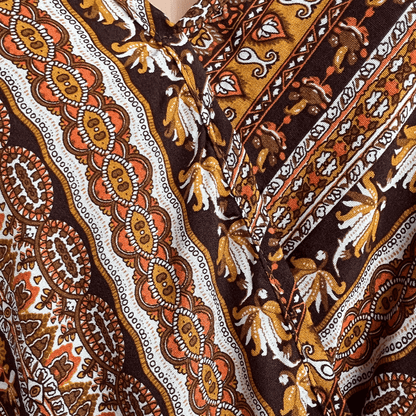 Sason BoHo Sleeveless Top Fabric Detail