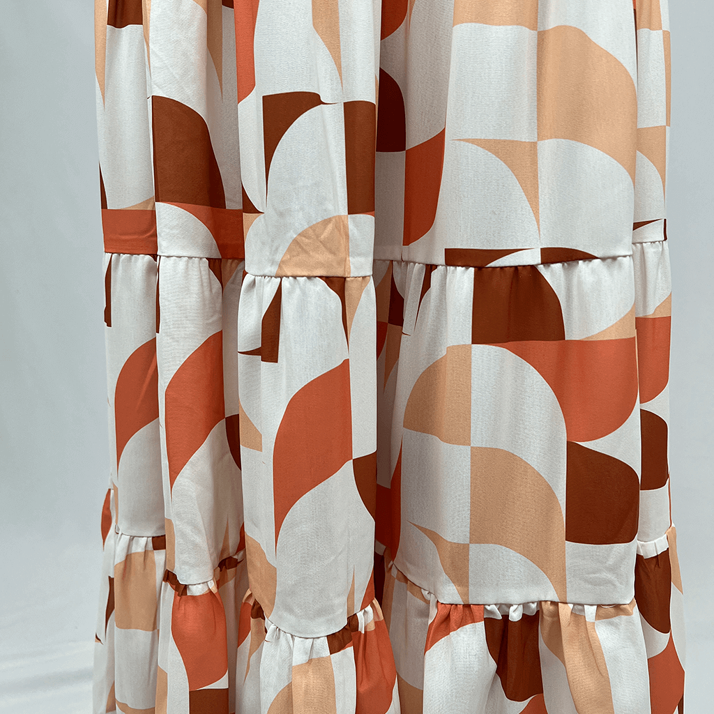Seven Wonders Kiaan Halter Maxi Dress Fabric Detail