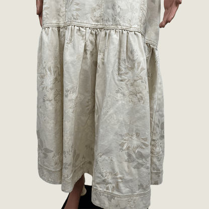 Shona Joy Monica Panelled Cut Out Midi Dress Skirt