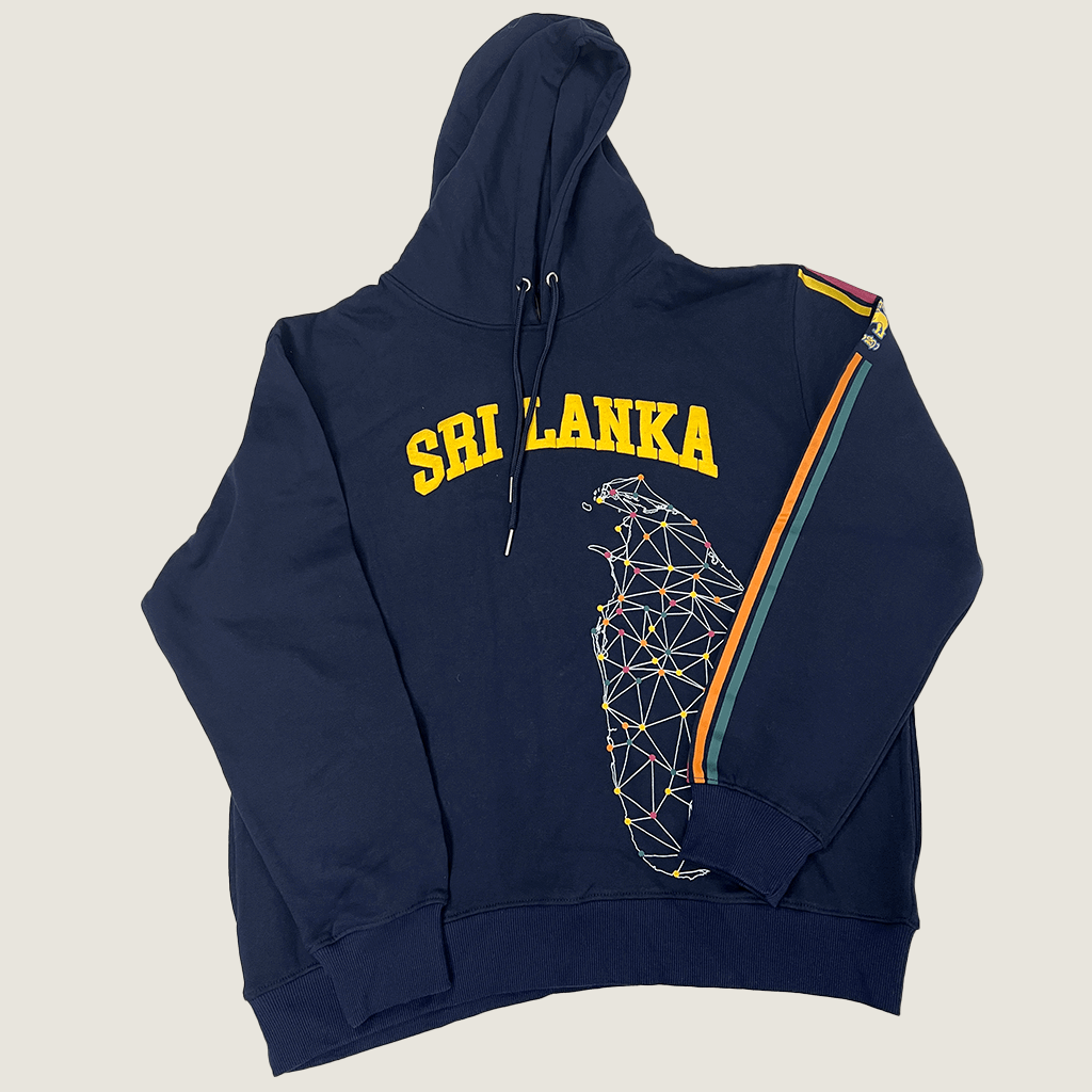 Mens Sri Lanka Cricket Hoodie Front