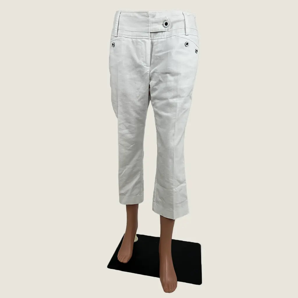 Front View of the Suzannegrae White Pants