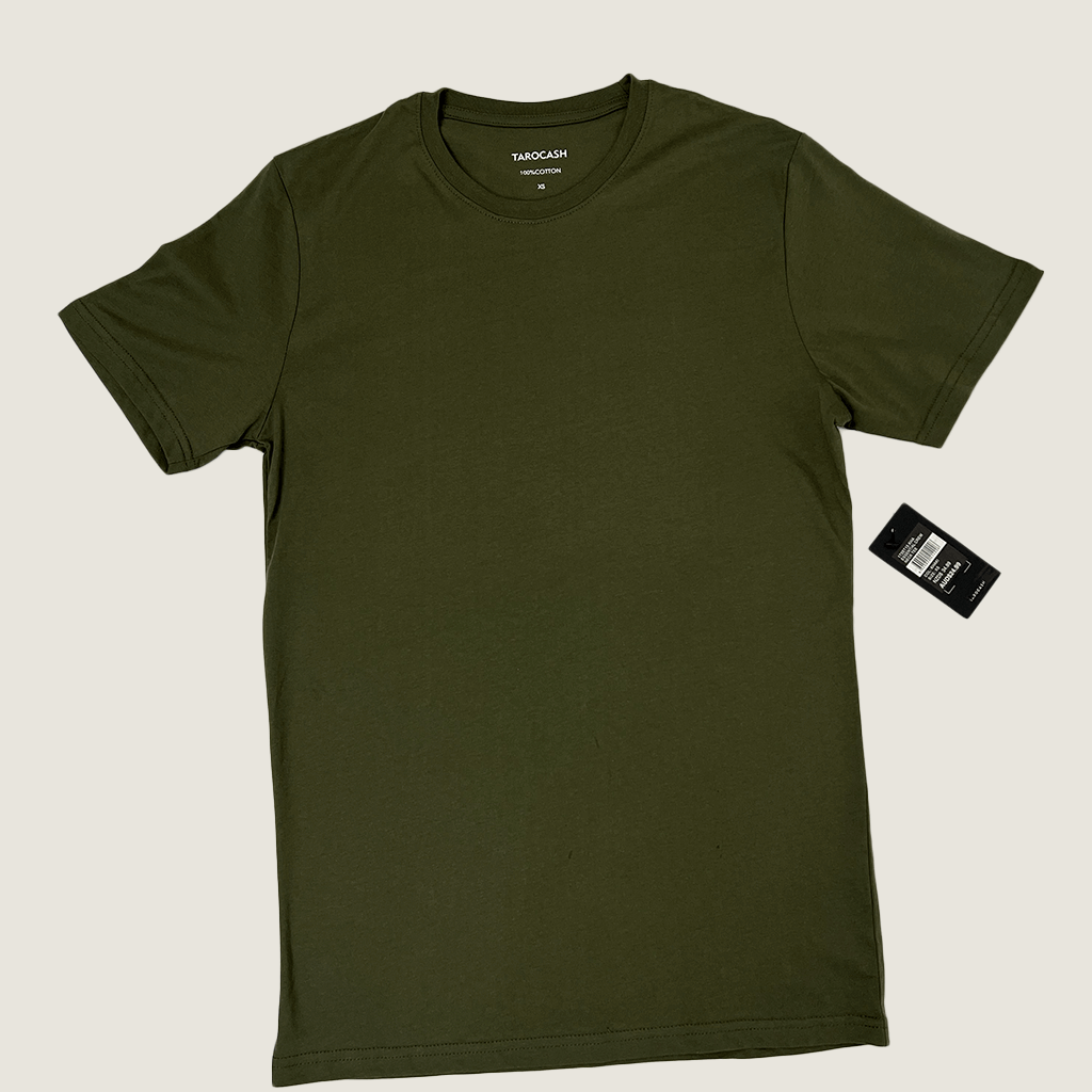 Tarocash Khaki T-Shirt Front