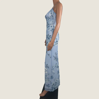 Side View of the Tiger Mist Julianna Dress