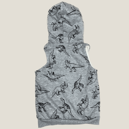 Dinosaur Print Tilt Vest Back