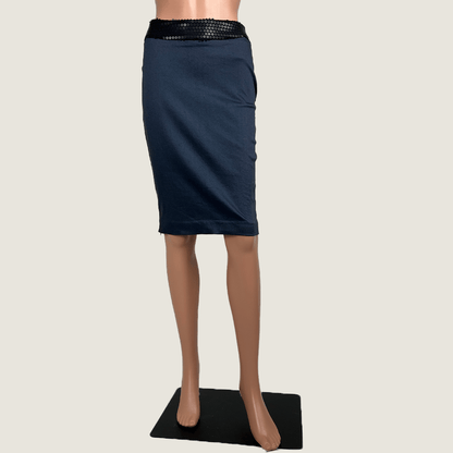 Tim O'Connor Midi Blue Skirt 10