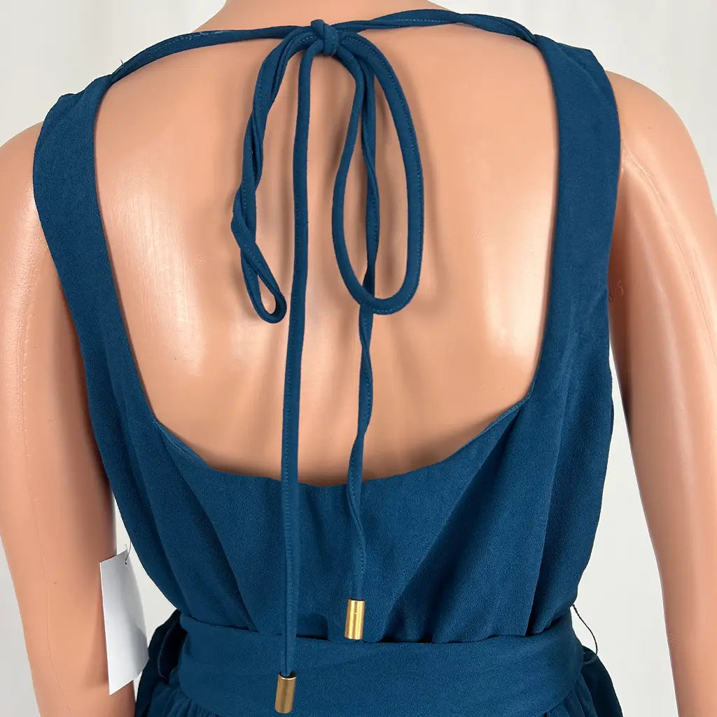 Back Detail View of the Tussah Ayeesha Midi Dress