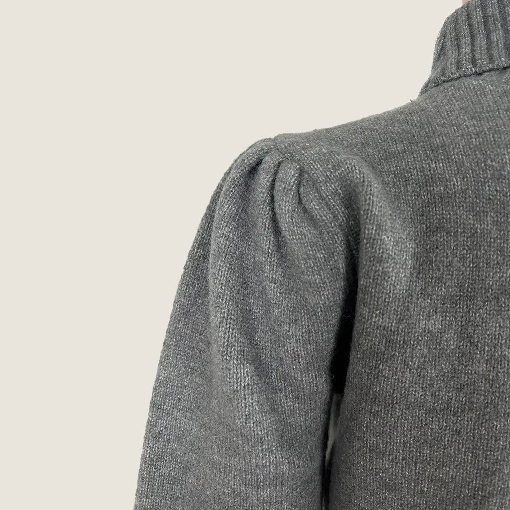 Back shoulder view of the Tokito Knit Wool Blend Jumper