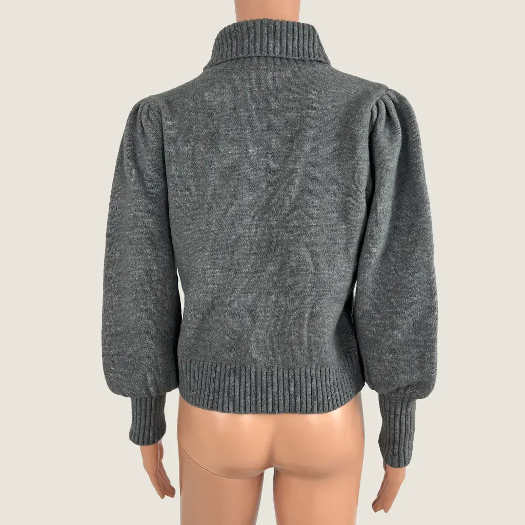 Back view of the Tokito Knit Wool Blend Jumper