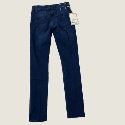 Back view of the Tramarossa Leonardo Blue Jeans