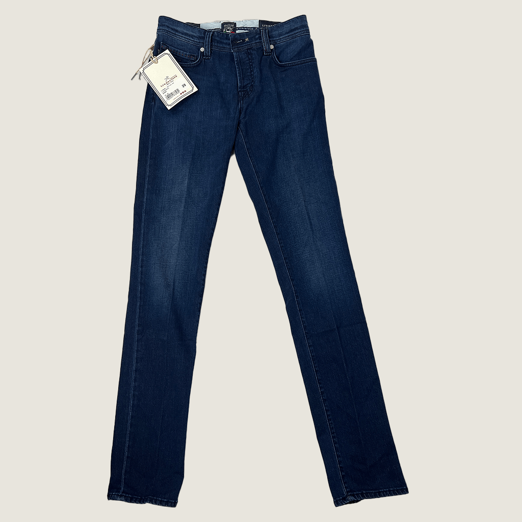 Front view of the Tramarossa Leonardo Blue Jeans