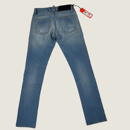 Back view of the Tramarossa 2020 Distressed Denim