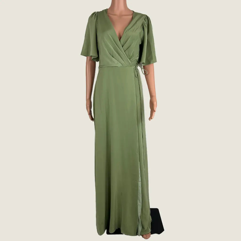 Front View of the Tussah Eder Maxi Dress