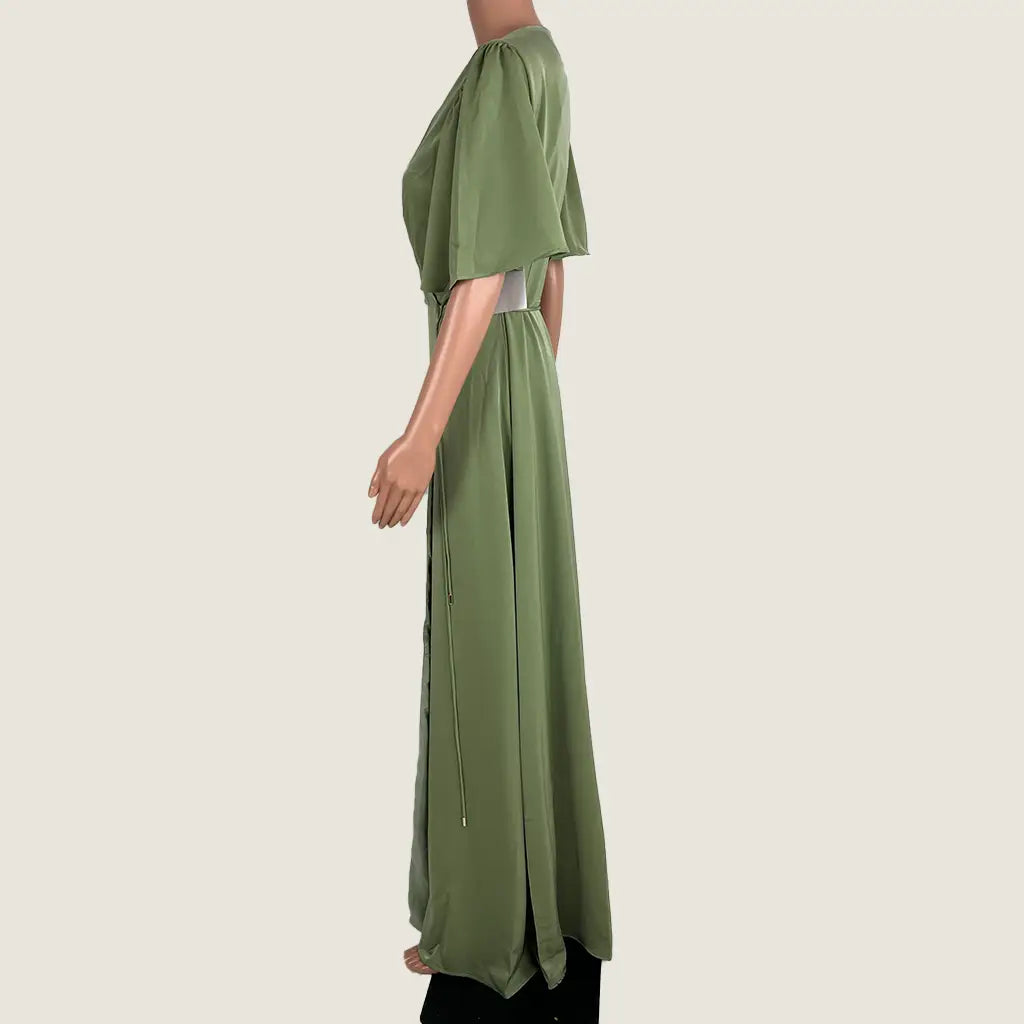 Side View of the Tussah Eder Maxi Dress