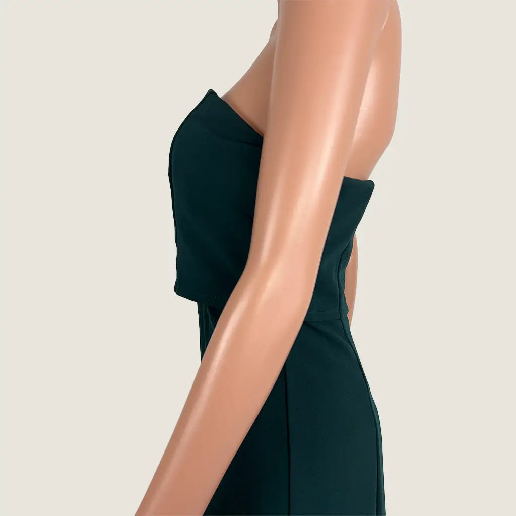 Side Detail View of the Chancery Ryley Midi Dress