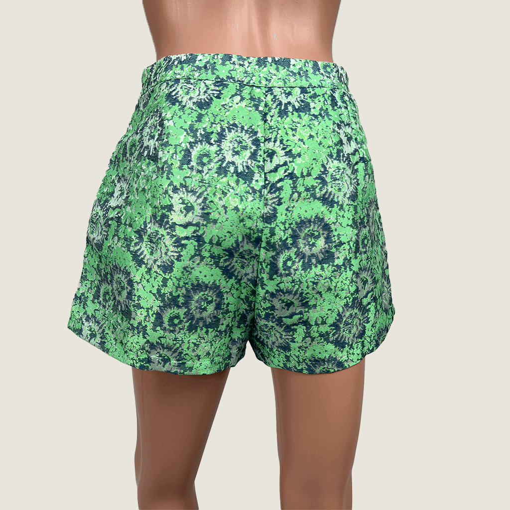 Urban Bliss Dawn Brocade Shorts Back Detail