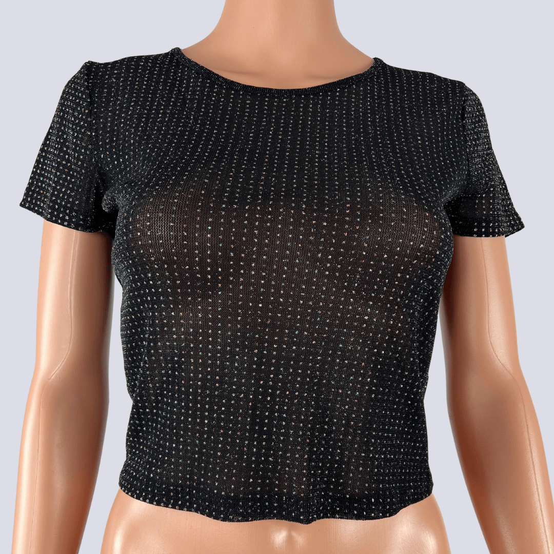 Front view of the Valleygirl top