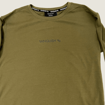 Vanquish Mens Long Sleeve T-Shirt Front Detail