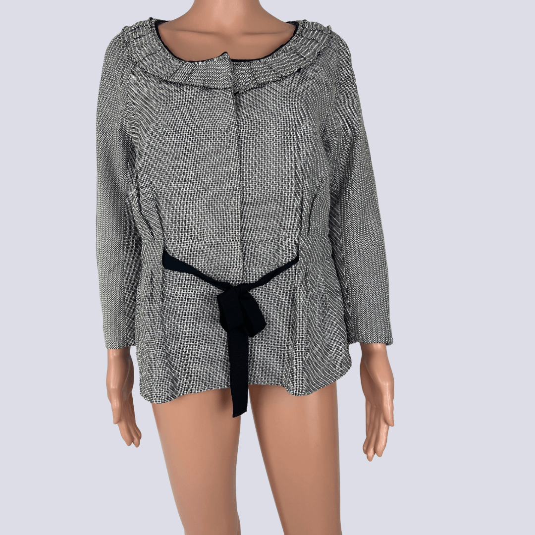 Front view of the Veronika Maine Woven Jacket