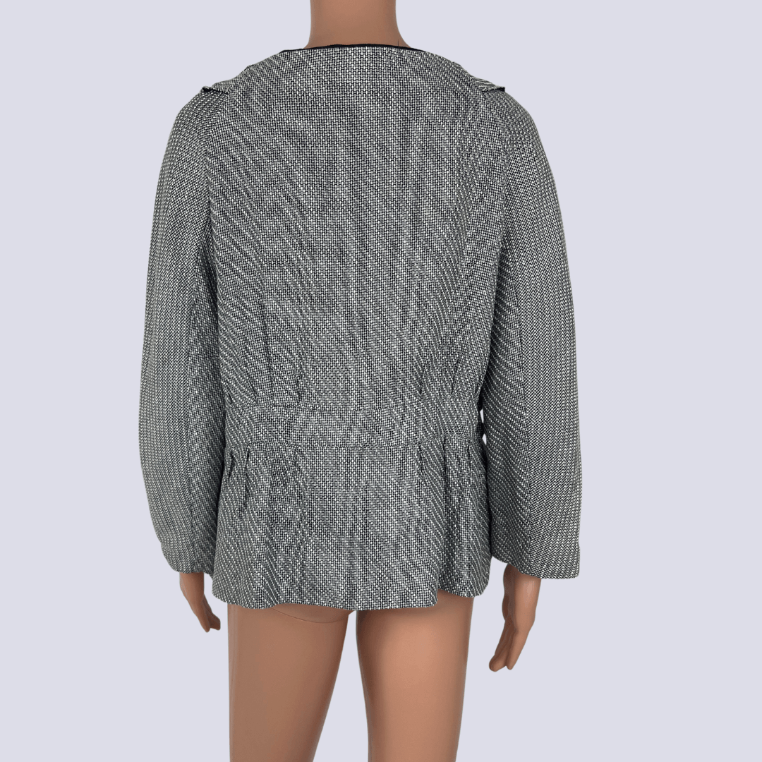 Back view of the Veronika Maine Woven Jacket