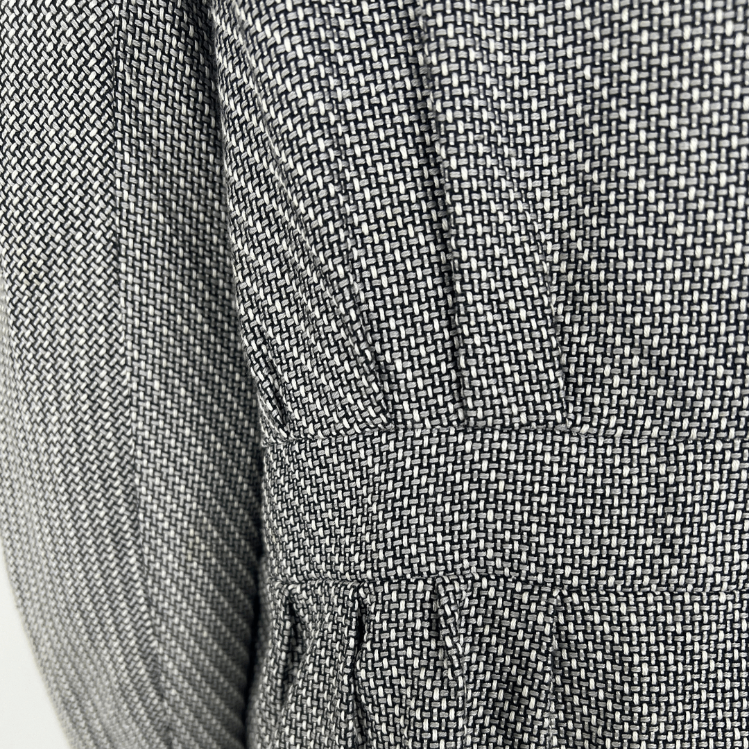 Back detail view of the Veronika Maine Woven Jacket