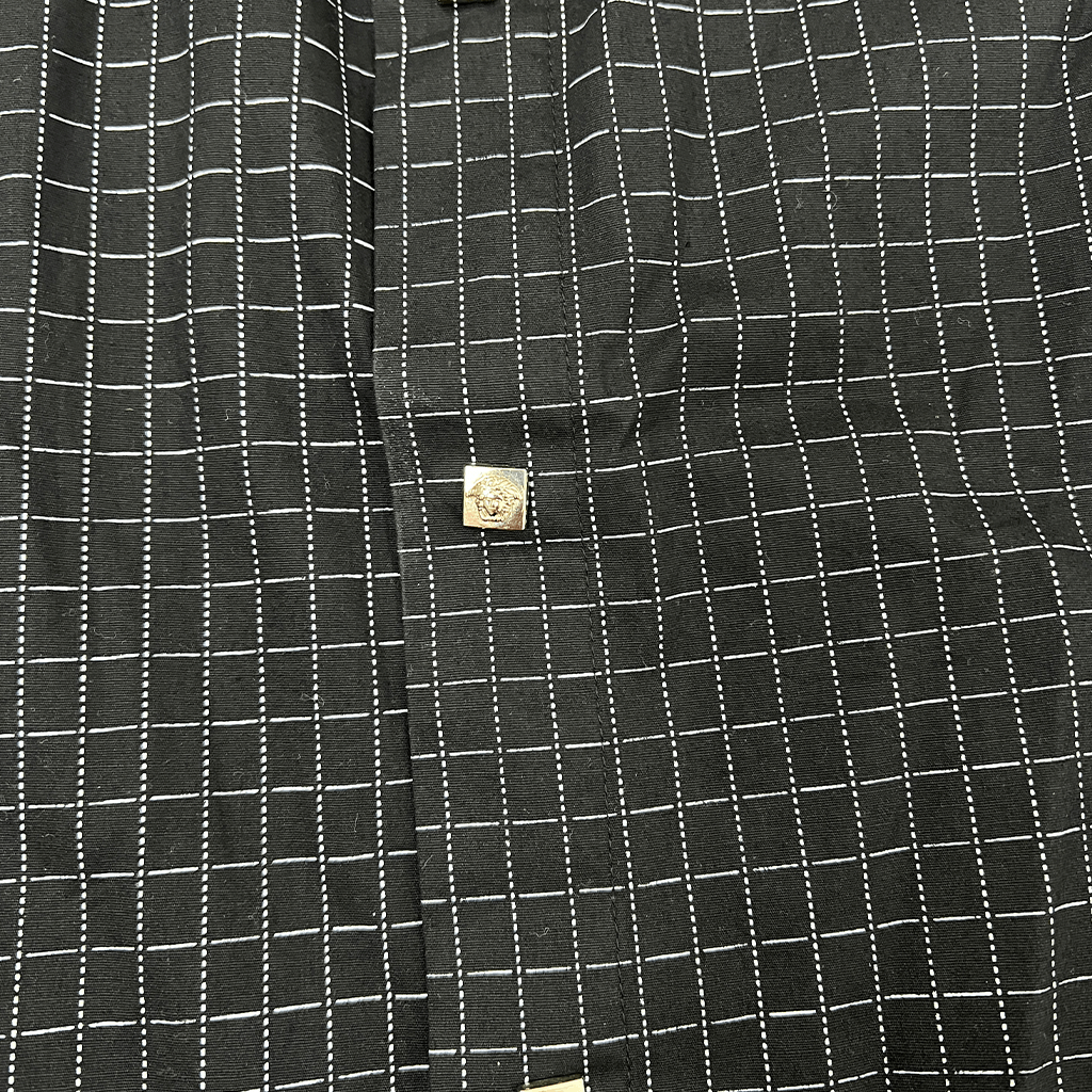 Versace Jeans Couture Long-Sleeve Shirt  Button Detail