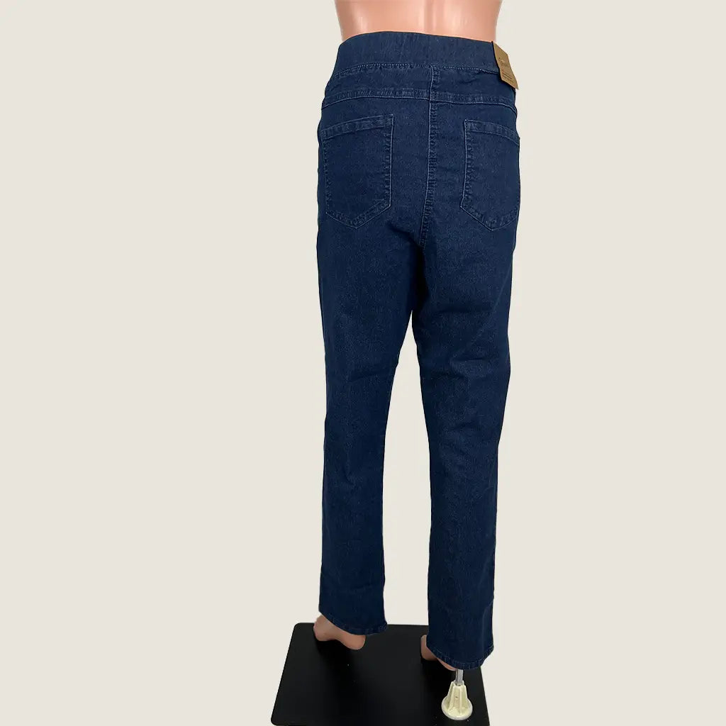 Back View of the W-Lane Signature Full Length Jeans