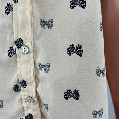 Front detail view of the Butterfly Short Sleeve Shirt