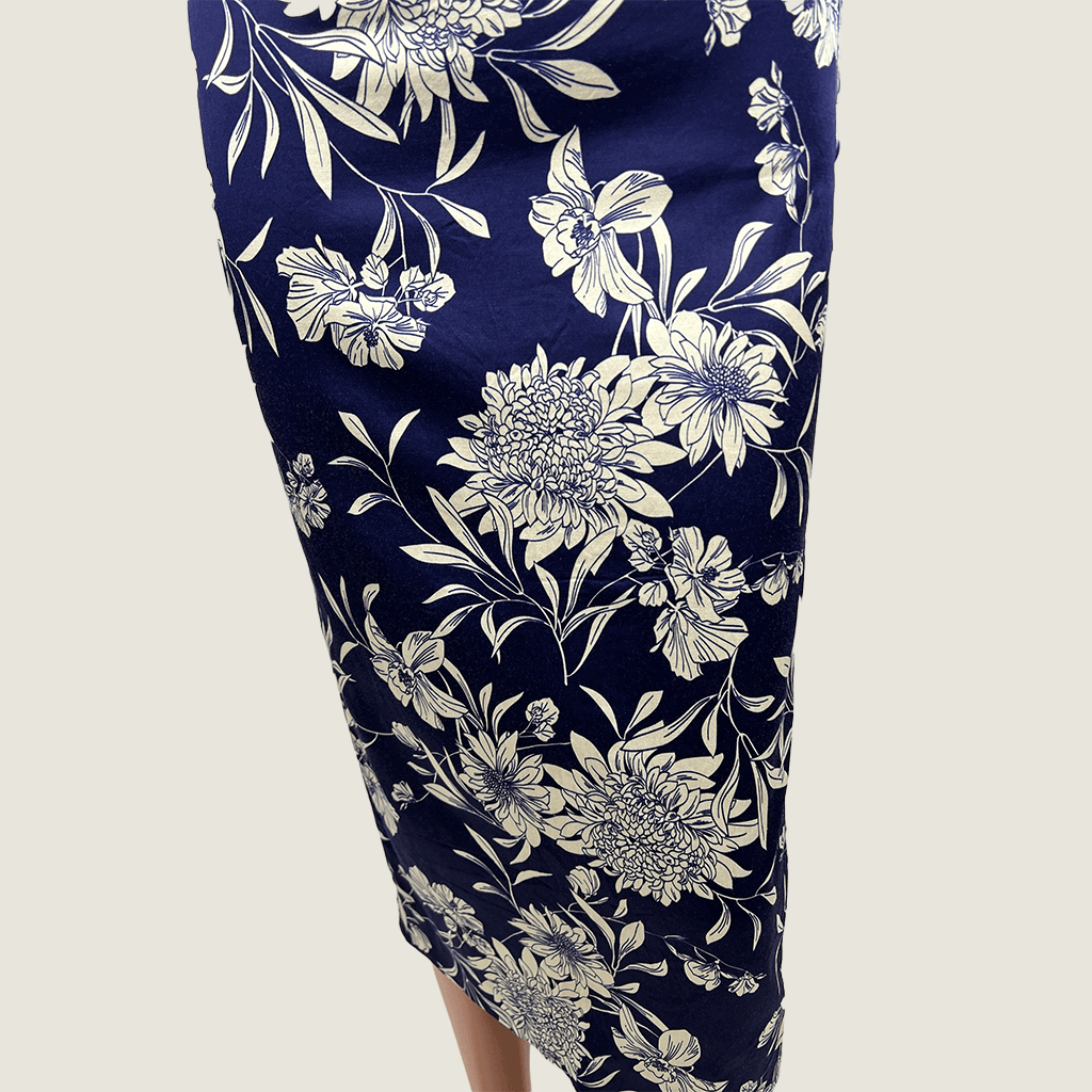 Zara Woman Pencil Skirt Print Detail
