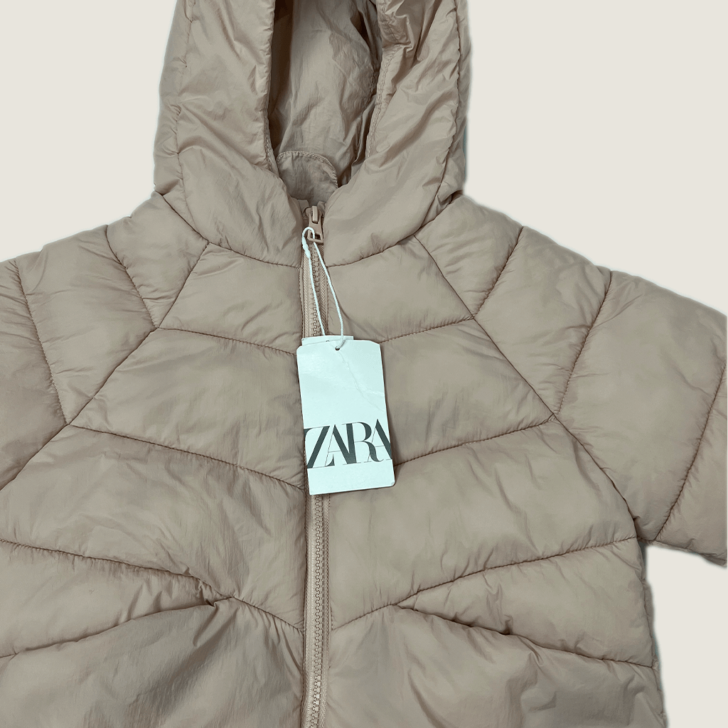 Zara Kids Puffer Front Detail