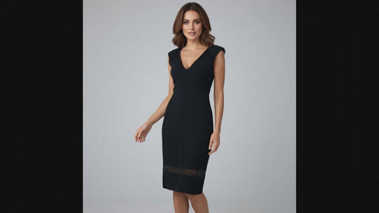 Roberto Cavalli Black Knit and Lace Midi Dress 14