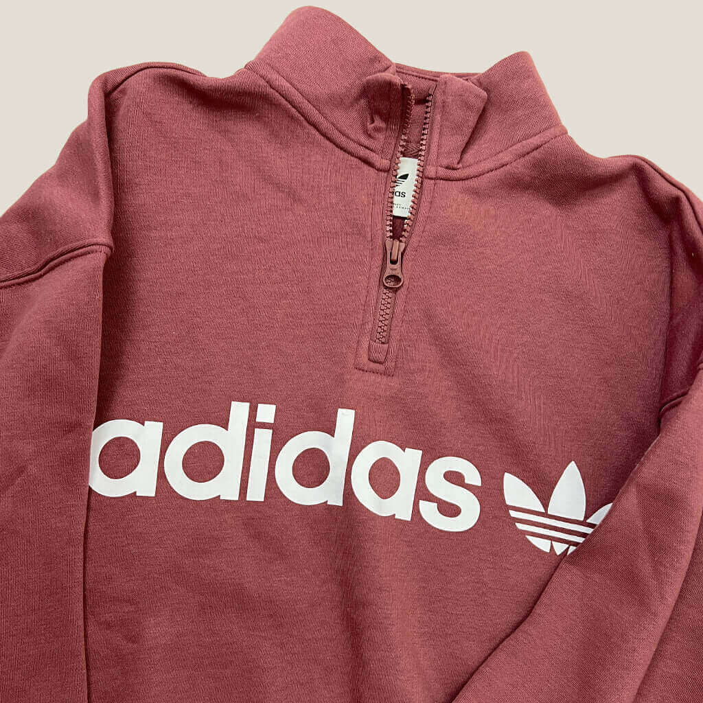 Adidas Classic Zip Jumper Collar