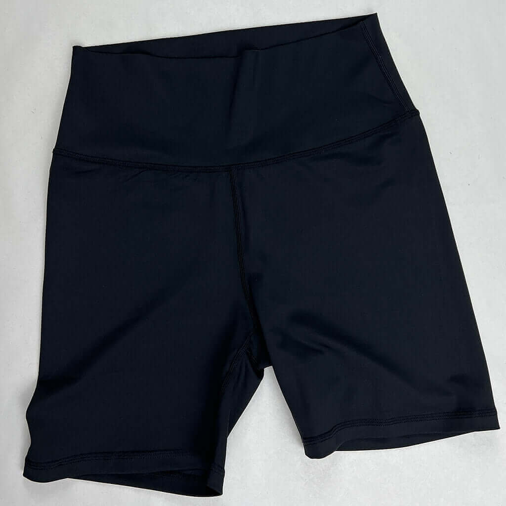 Black Bike Shorts X Large Front