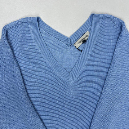 Angel Maternity Baby Blue Knit Jumper Collar