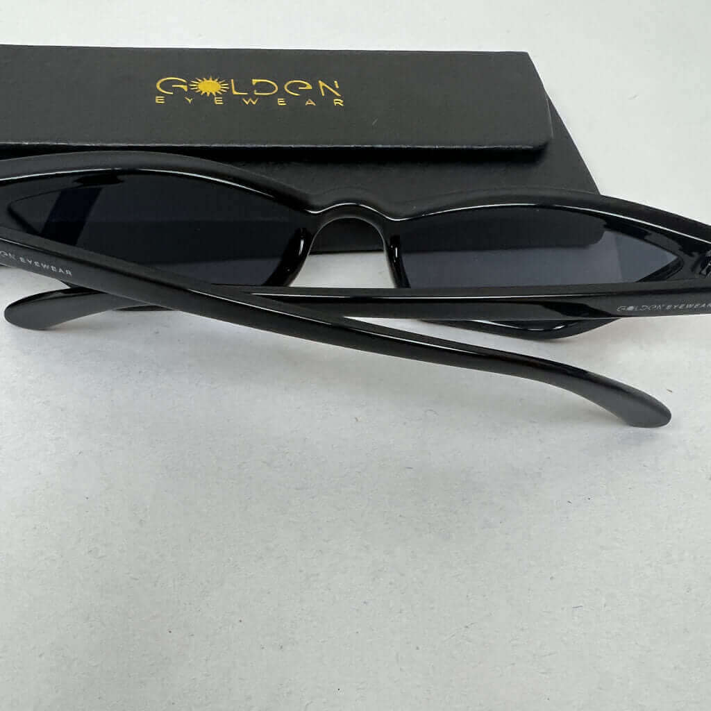 Black Cat Dark Tint Sunglasses Back