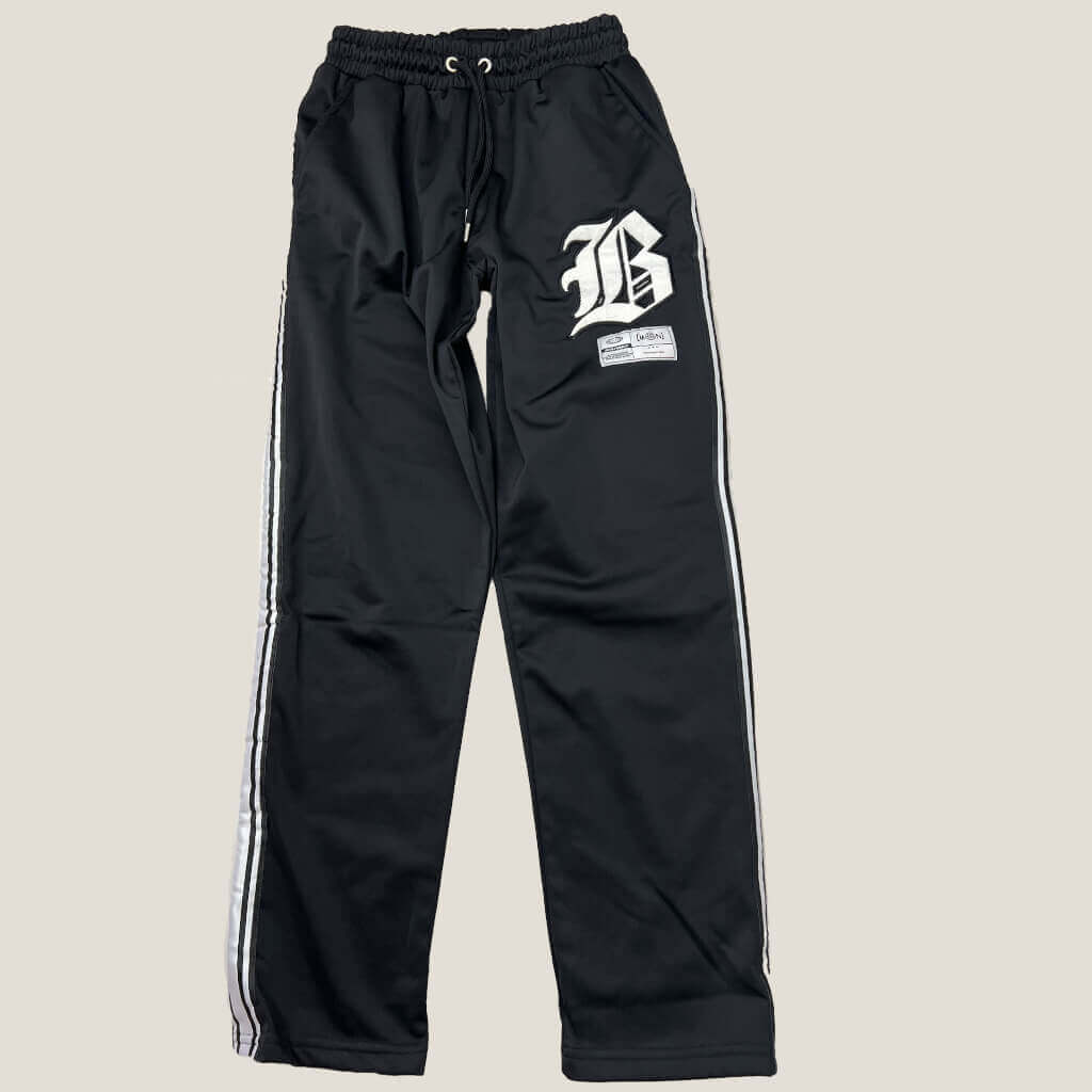 Oversized Mens Graphic Hooded Tracksuit Pant Front