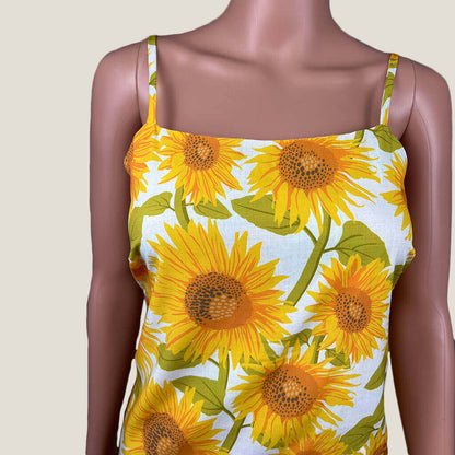 BlackMilk Sunflower Dress Detail bust