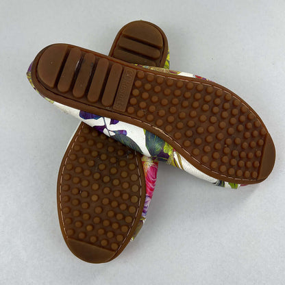CC Resort Floral Flat Slip-On With Feature Toe Strap Buckle Sole
