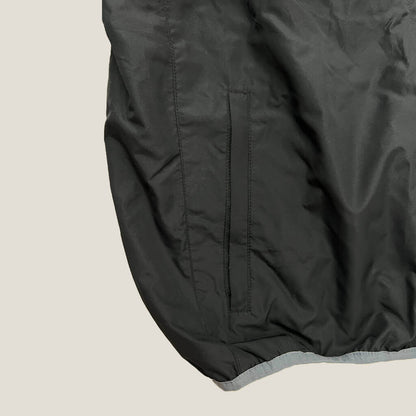Mens Black Golf Hooded Jacket Large Pocket Detail