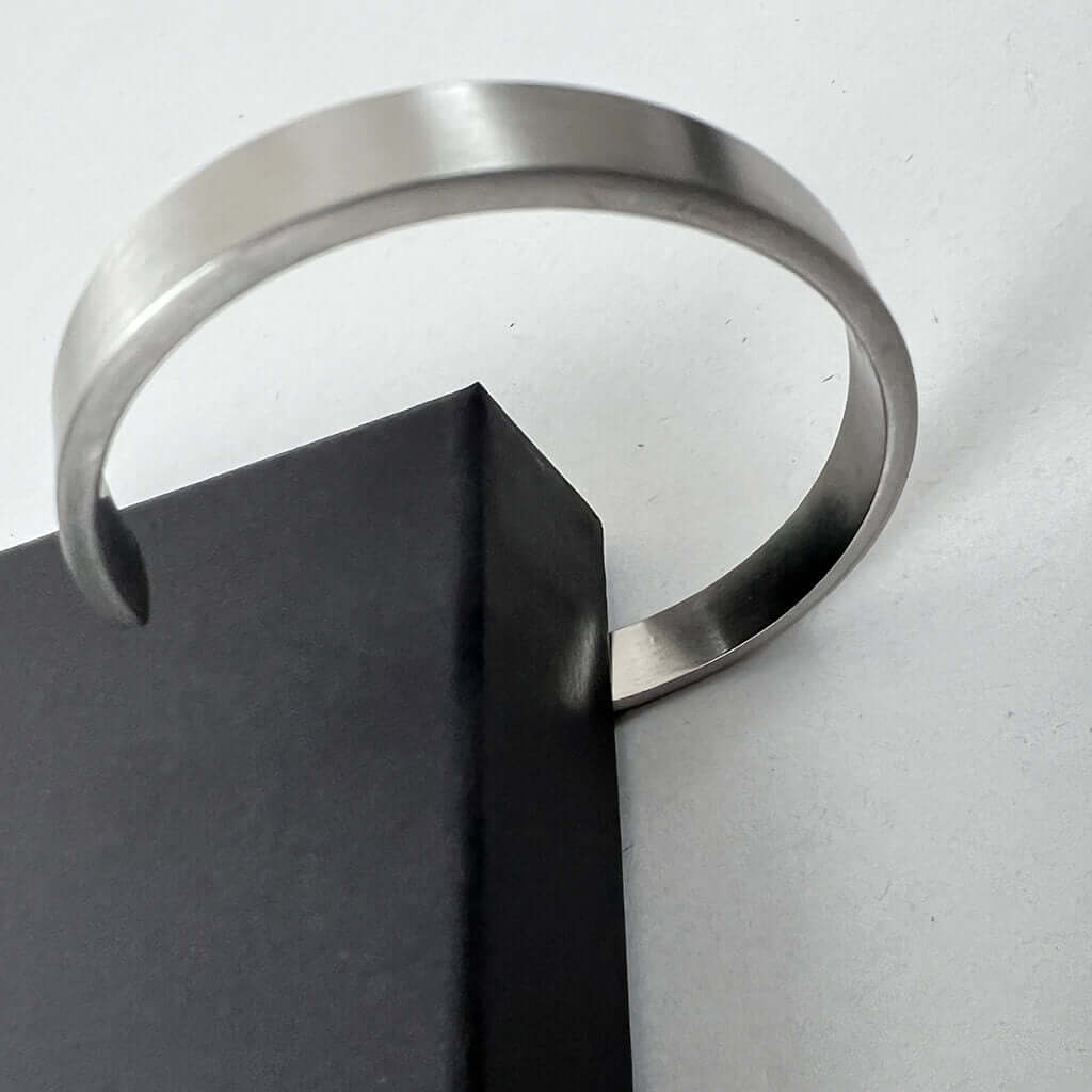 Mens Stainless Steel Roku Cuff