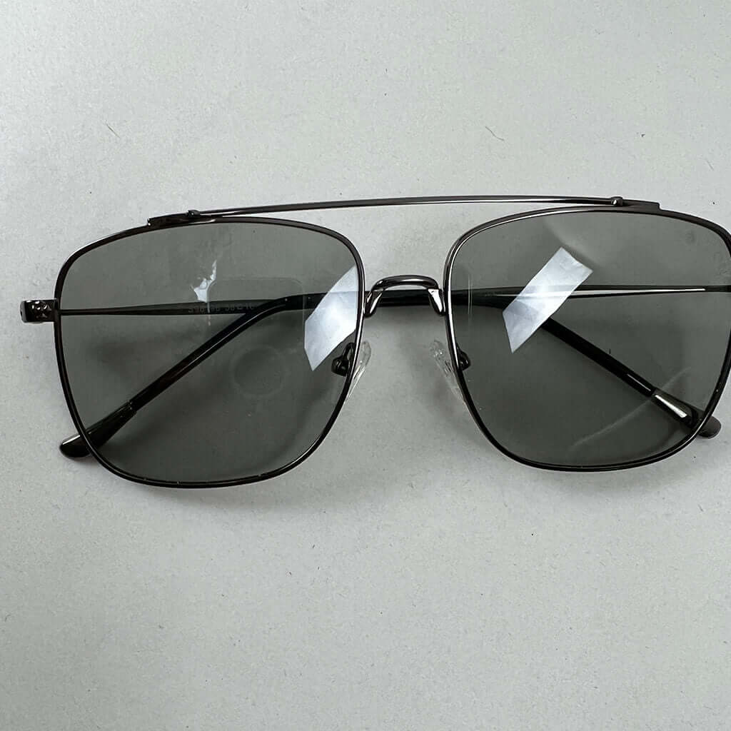 Sunglasses, Carter Smoke, Gunmetal Style Frame, Smoke Tint Front
