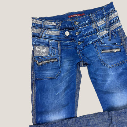 Cipo & Baxx Triple Layer Jeans Front detail