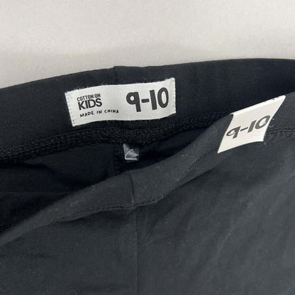 Cotton On Girls Bike Shorts Black Tag Detail