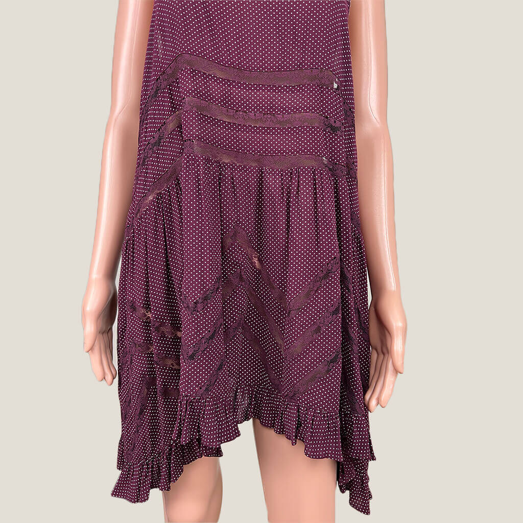 Free People Intimately Polkadot Mini Hem