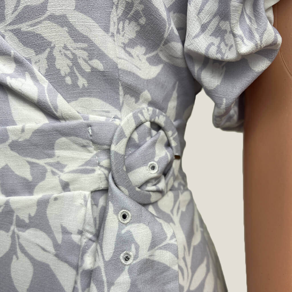 Fresh Soul Clothing Maxi Wrap Dress Belt detail