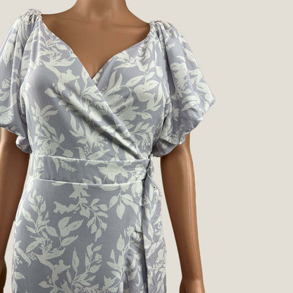 Fresh Soul Clothing Maxi Wrap Dress Bust Detail
