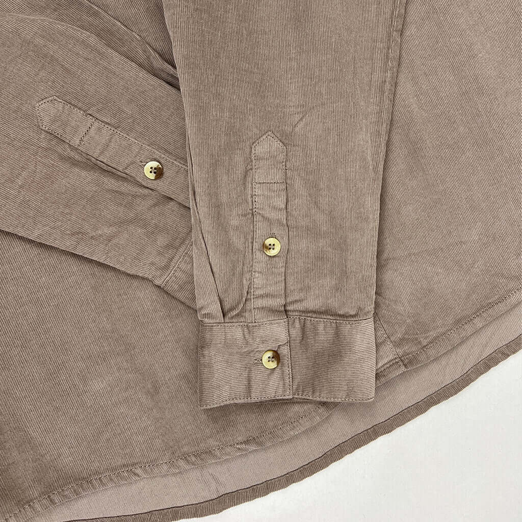 Ghanda Cord Shirt Sleeve Details
