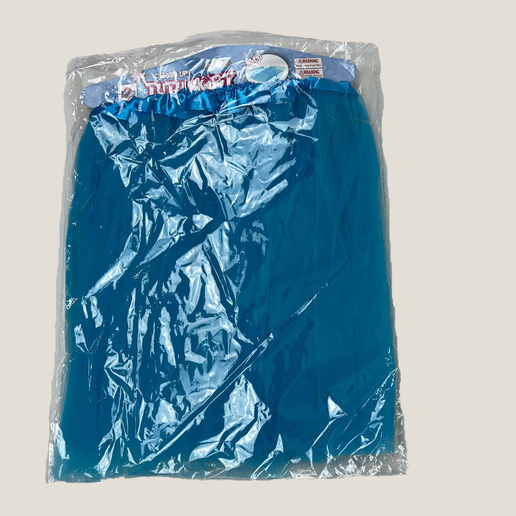 Girl's Blue Tutu Skirt In Bag