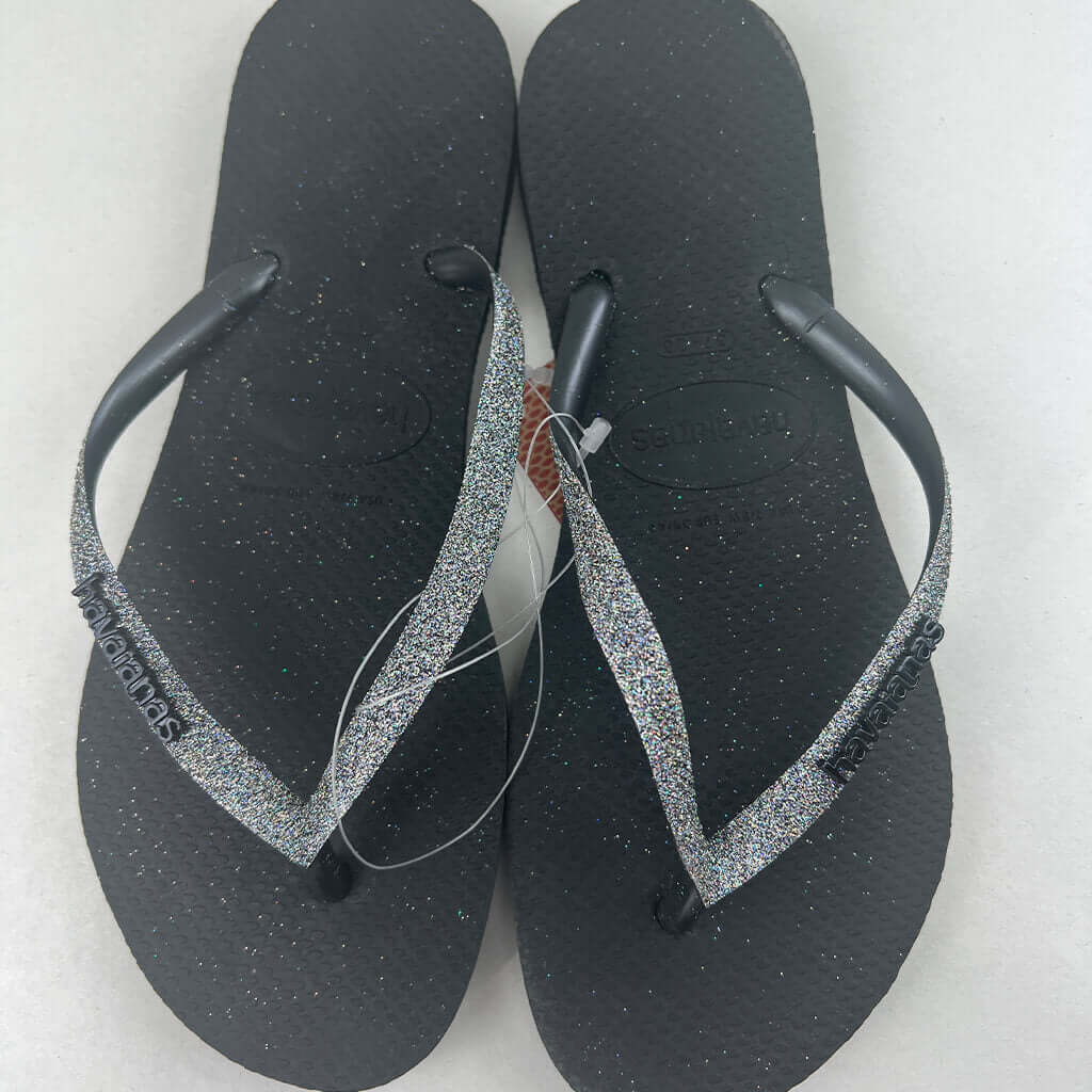 Havaianas Glitter Flip-Flop 37/38 Pair Detail