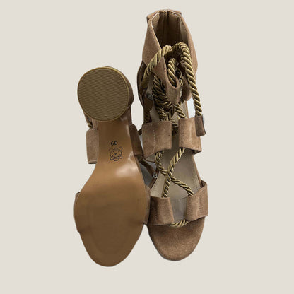 Jilberto High Heel Lace-Up Sandal Sole